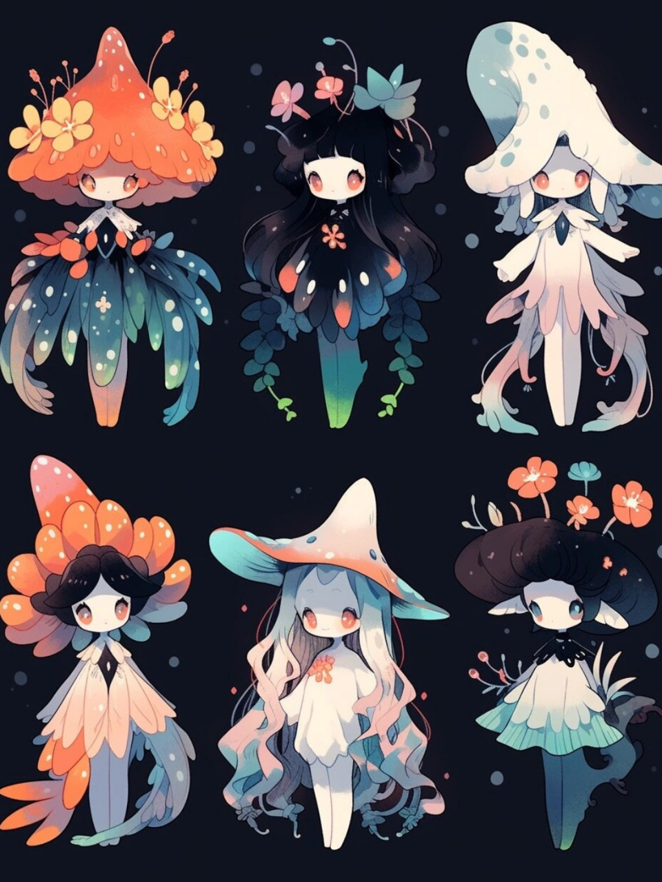 神奇的克系海洋生物精灵  据说深海八千米以下没有生物存在,然而实际