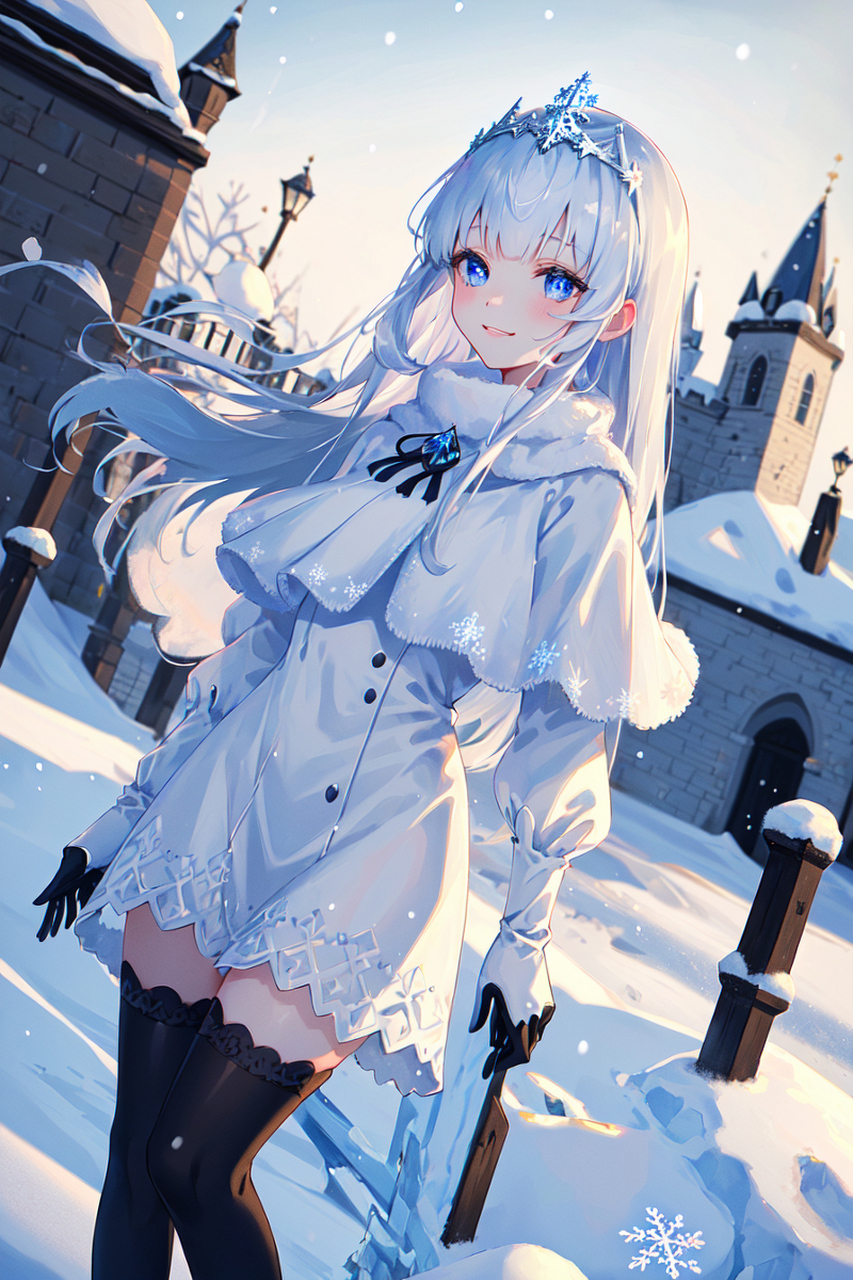 冰雪国的公主[期待]   #二次元
