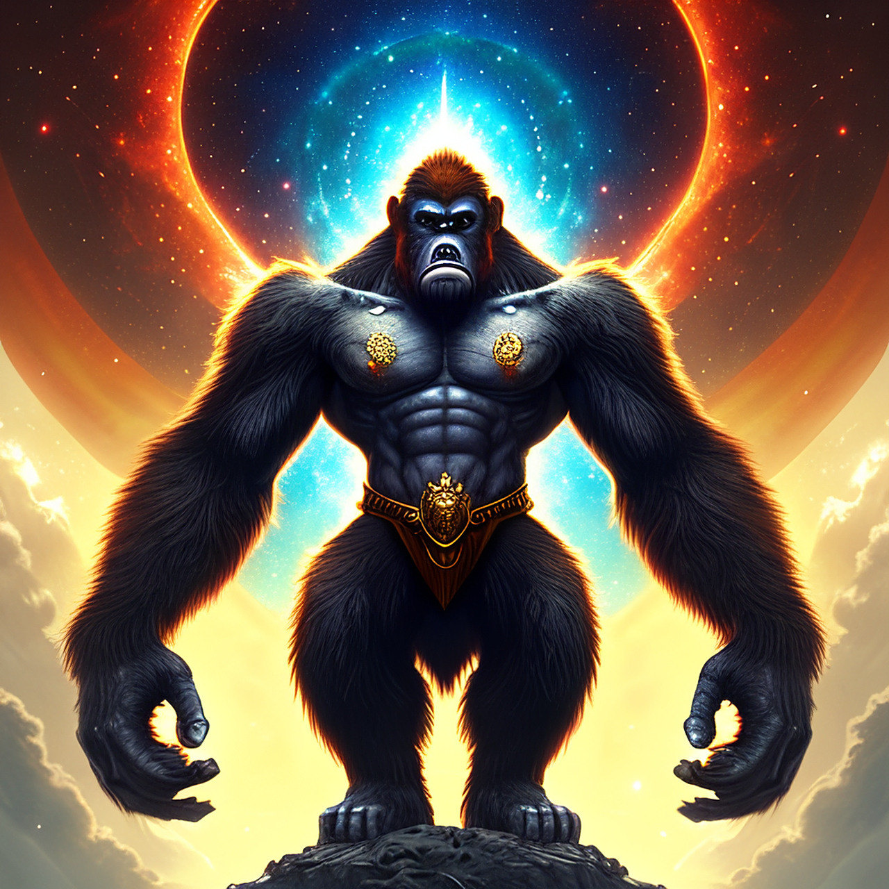 我想要的是小时候动画片里的那个战神金刚[抠鼻] #百度ai绘图黑科技