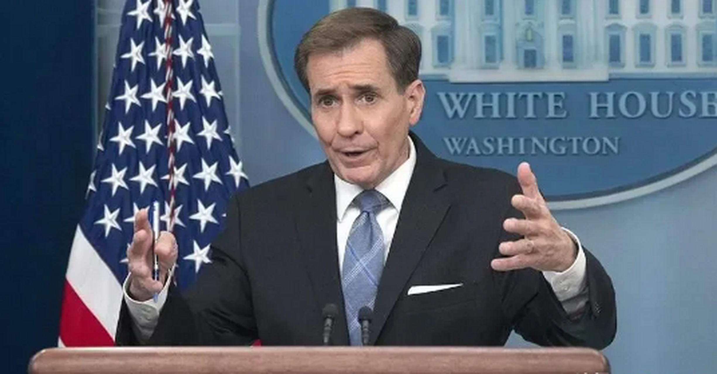 美国国务院发言人柯比表示,美国希望当普里戈津现身于其伙伴国时,将其