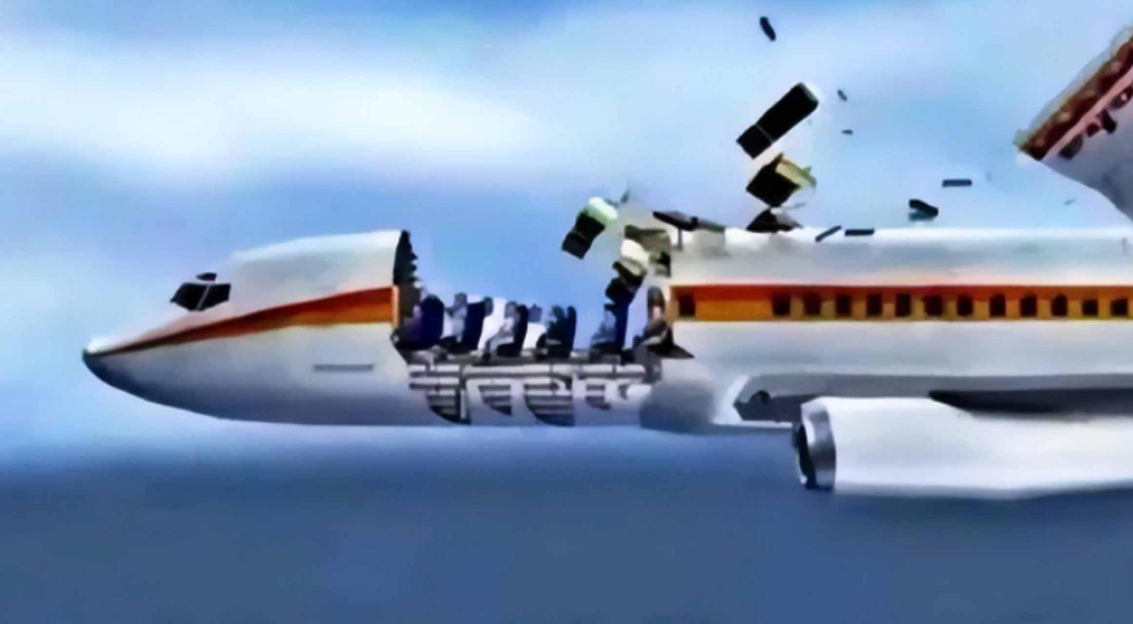 1988年一架飞机在7500米高空突然裂开,空姐被大风刮走,后来如何 1988