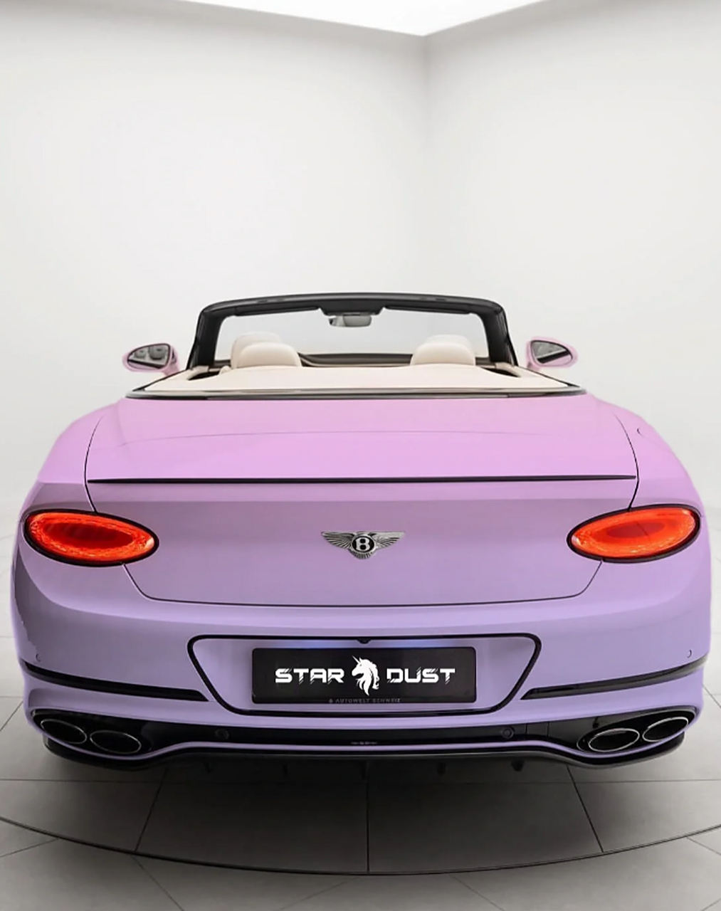 香芋粉色宾利,姐妹们的奢华座驾!