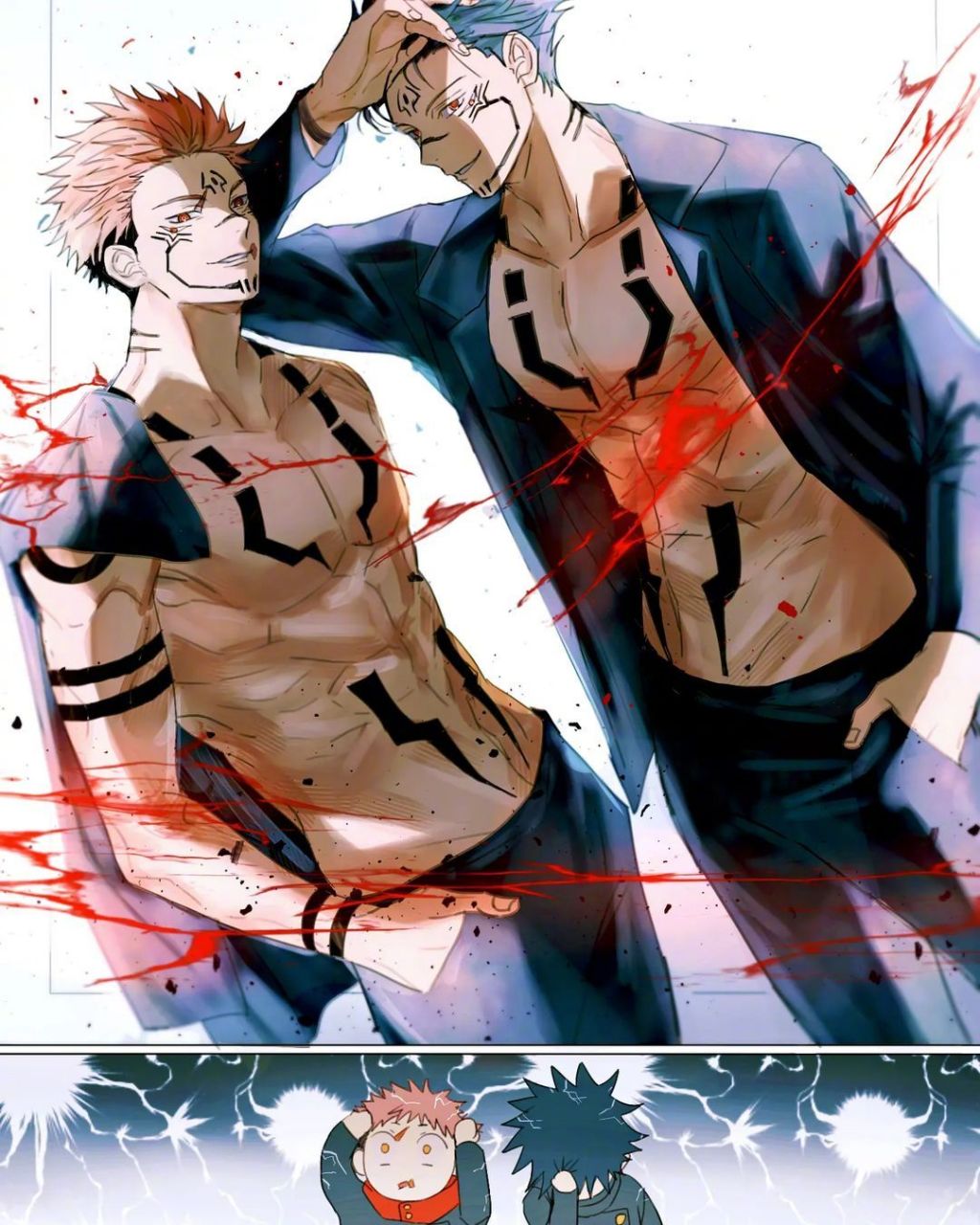 虎杖悠仁 x 两面宿傩 x 伏黑惠