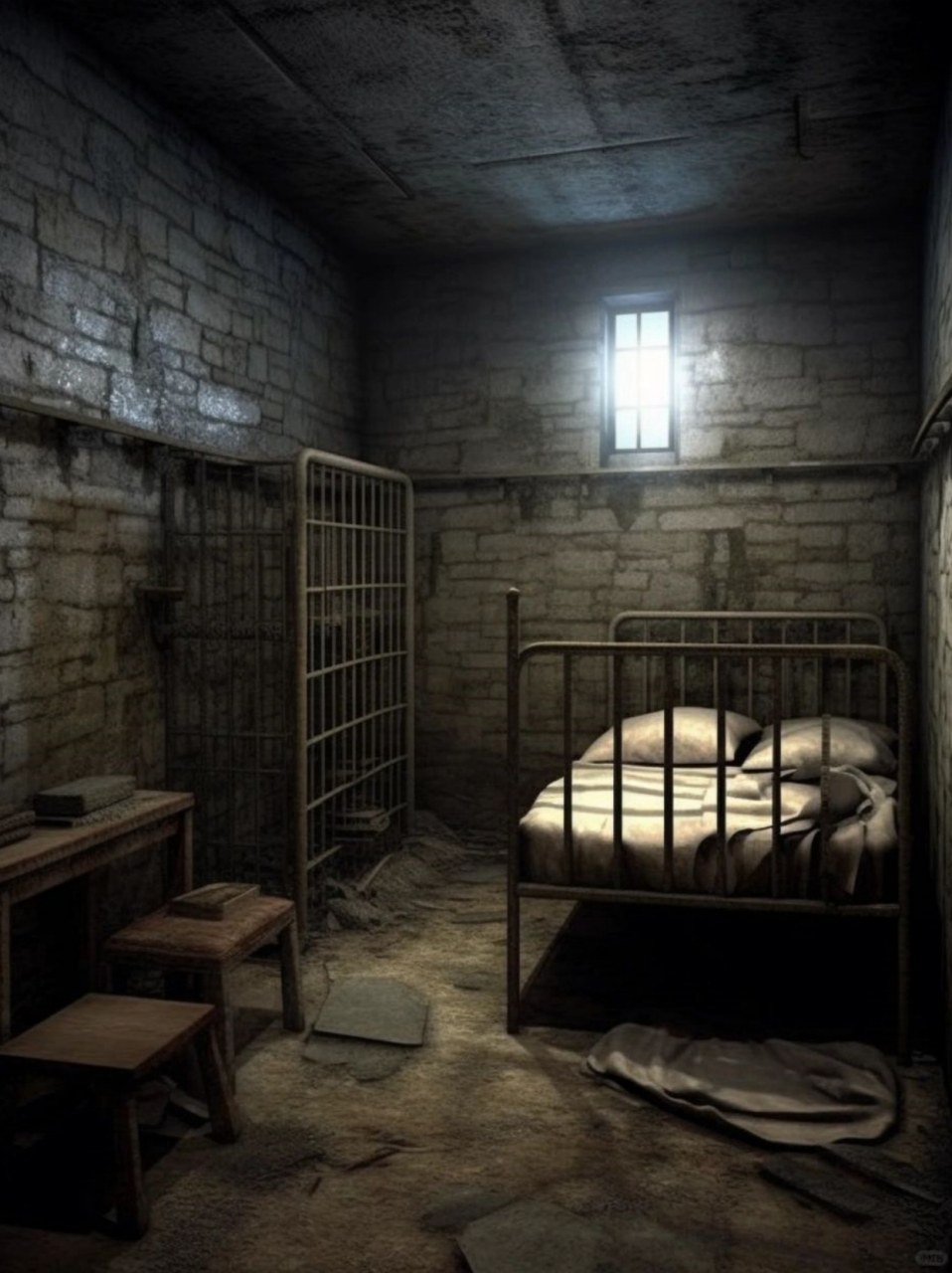 在这个监狱里,犯人们相互对立,充斥着暴力,欺凌和敌意