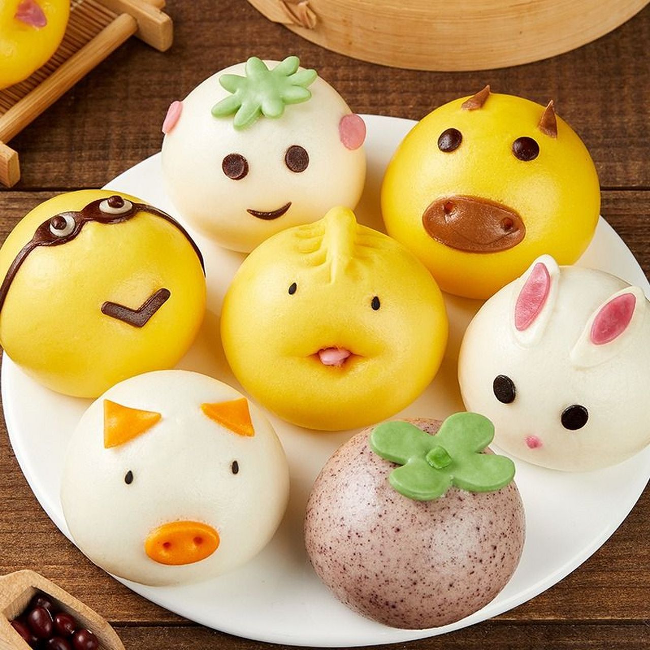 小朋友说,卡通包,才是人家小朋友最爱吃的包子.