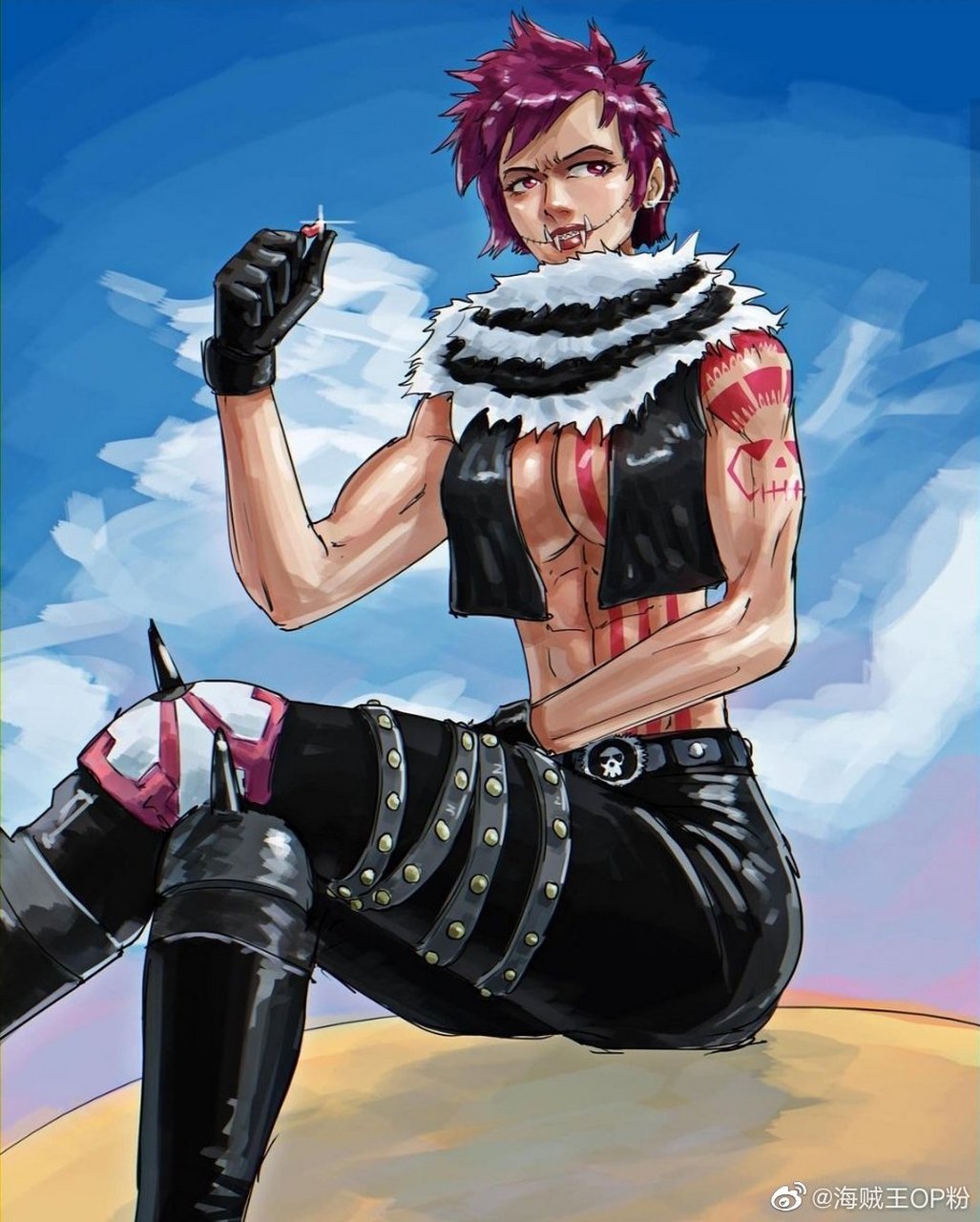 海贼王# 女版的卡塔库栗,你喜欢吗?