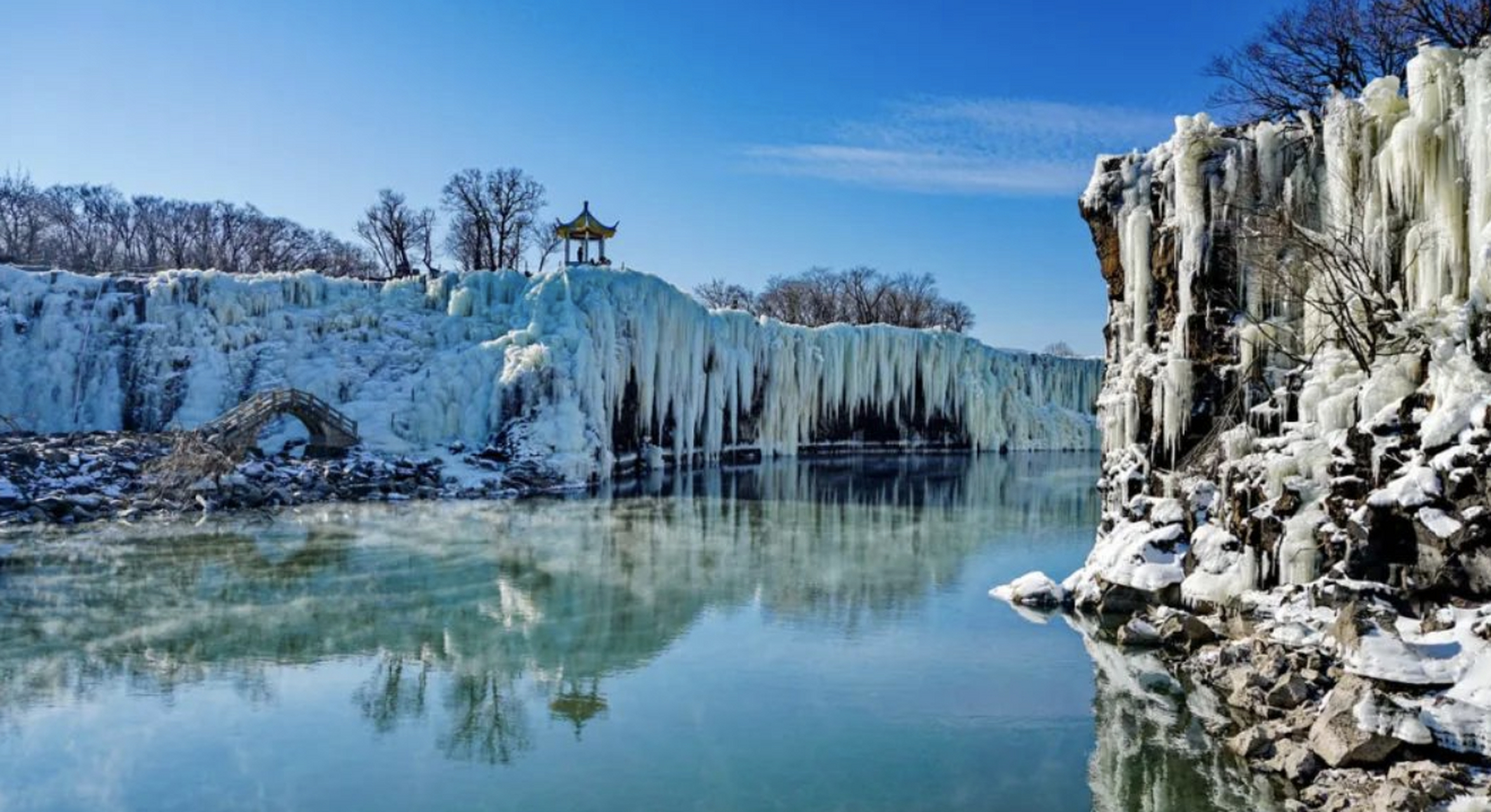 镜泊湖风景图片大全图片