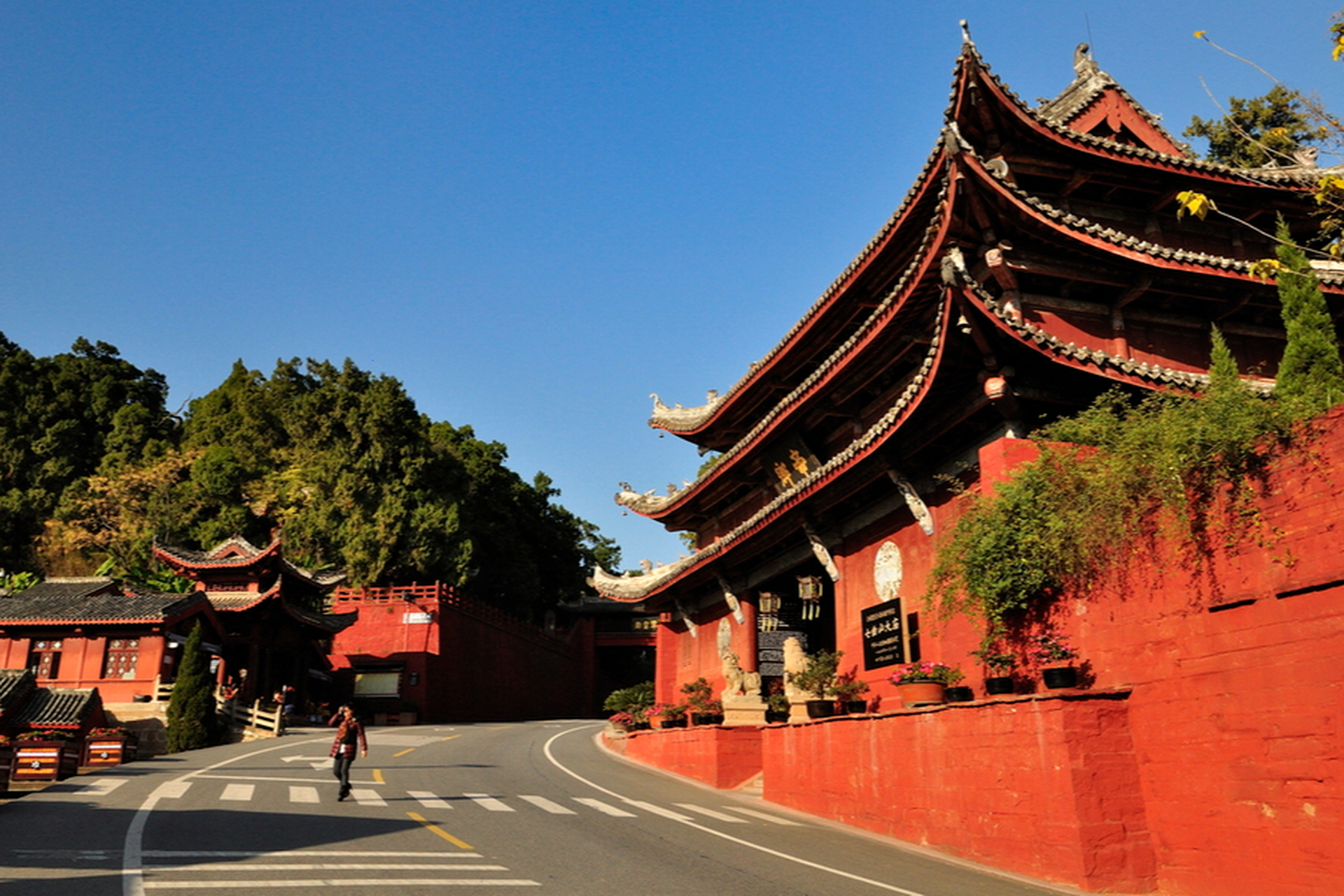 绵阳七曲山大庙,简直是川西北的瑰宝.