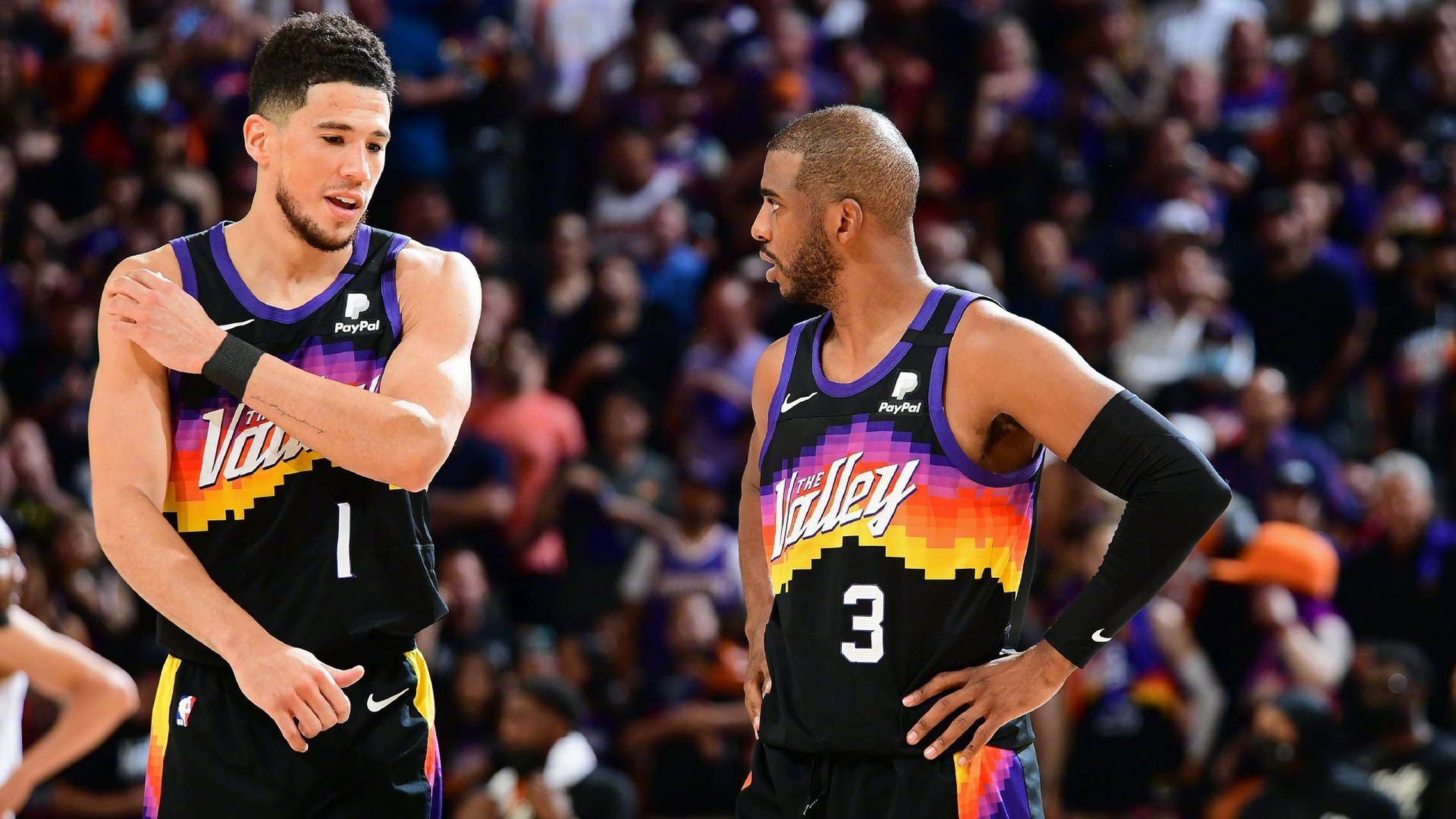 espn nba today在不久之前刚刚采访了太阳队的德文布克,谈起21年总