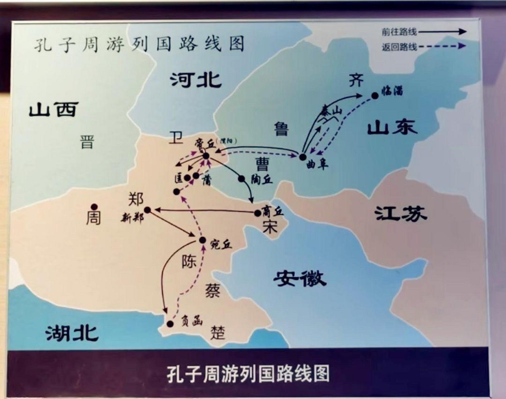 网友:没想到孔子周游列国连河南都没走出去