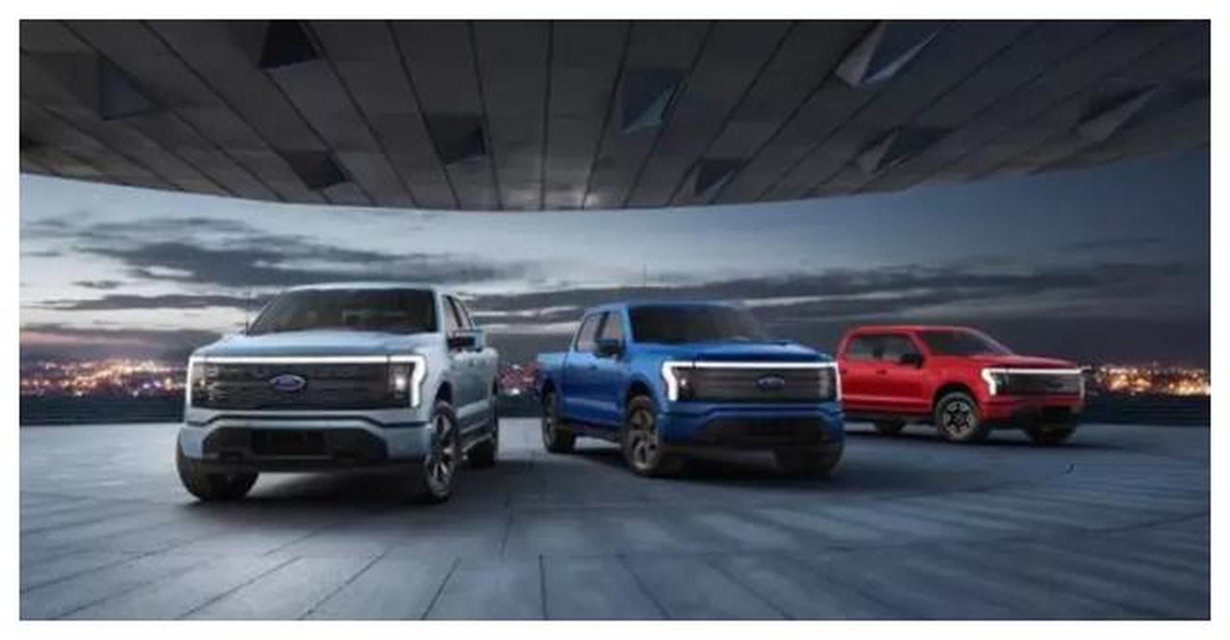 福特f-150 lightening纯电版将于10月26日开始预订,售价在人民币25.