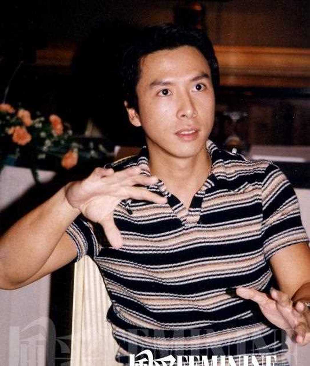 宇宙最强甄子丹在演电视剧《精武门》的陈真前,为亚视拍了部清装