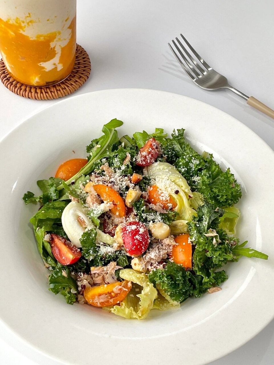 低卡高蛋白排毒沙拉金枪鱼藜麦沙拉 - 一碗简约不简单的高蛋白沙拉 有