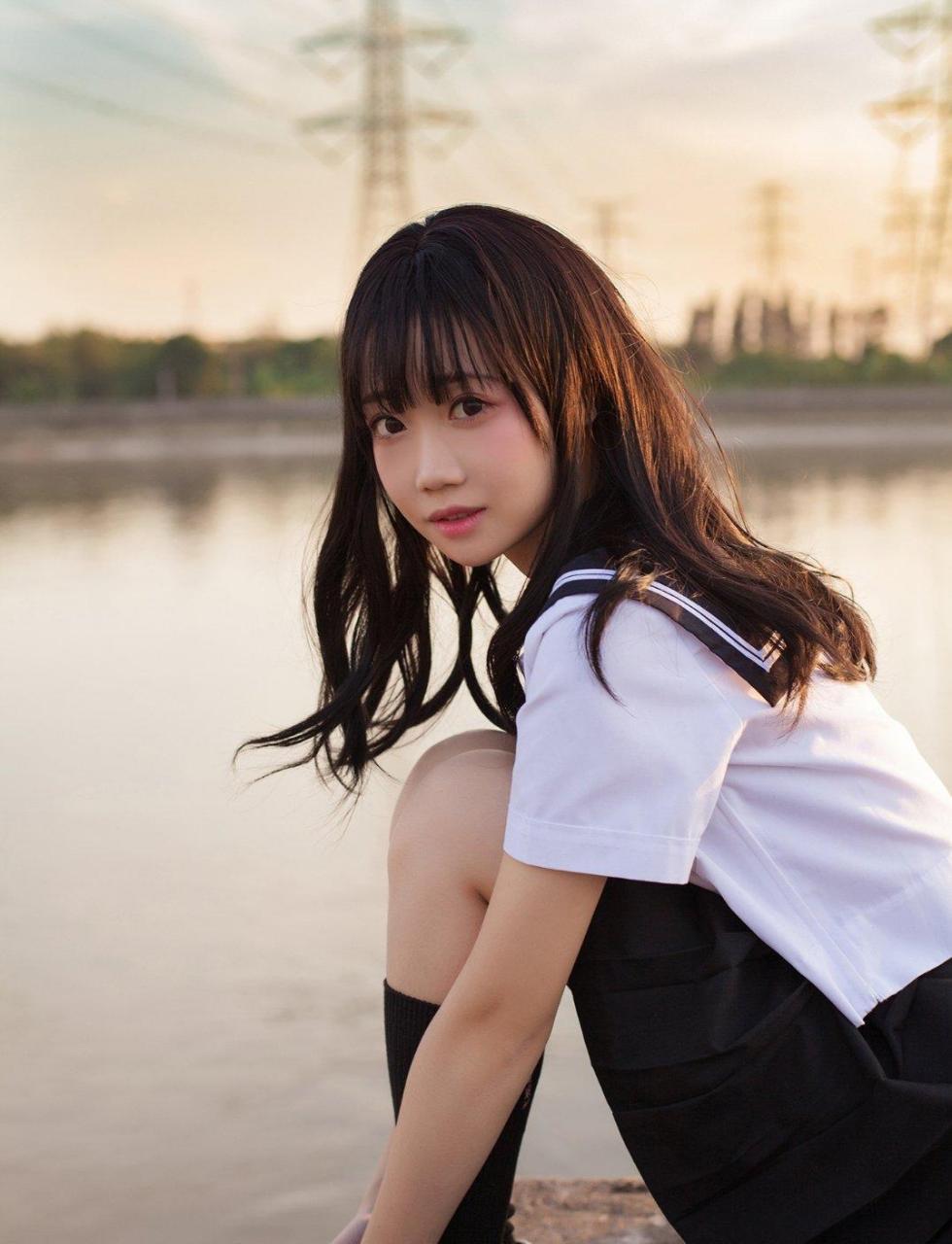 学生jk制服摄影图片精选