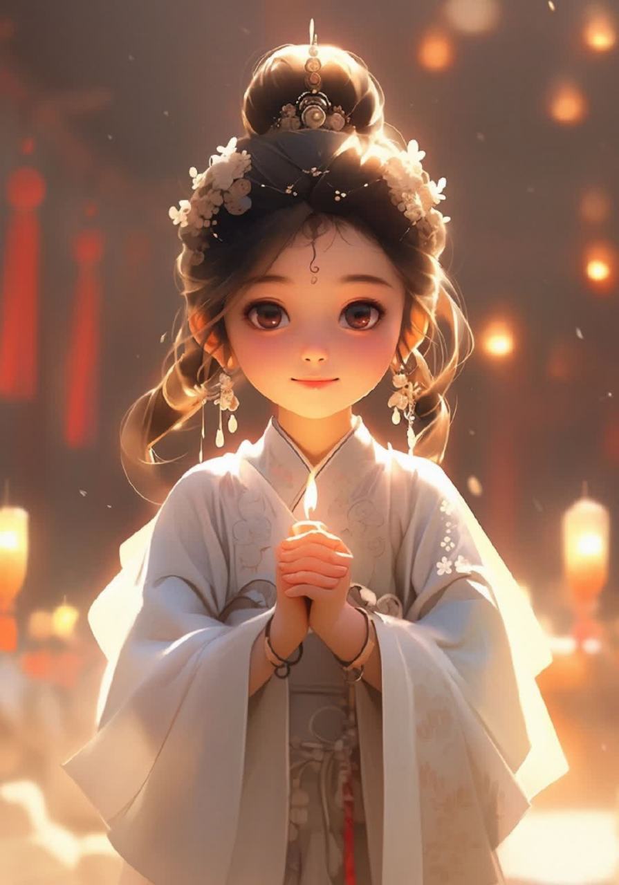 古风许愿小仙女头像太好看啦!  ?