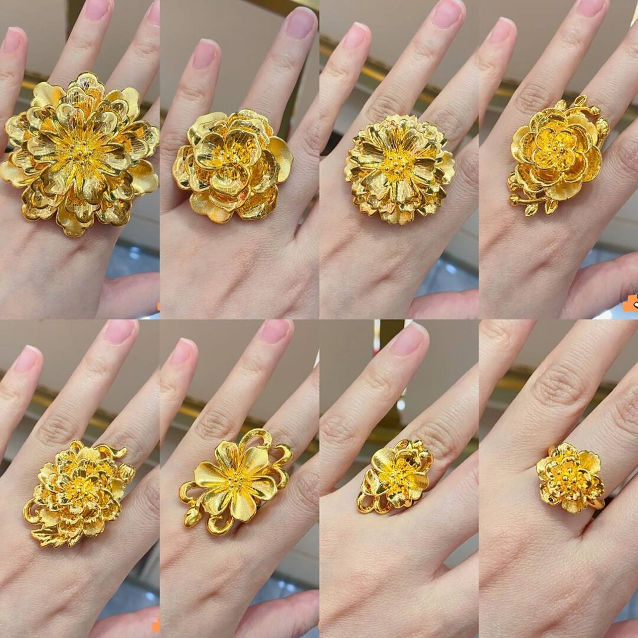 超级无敌大的花花戒指