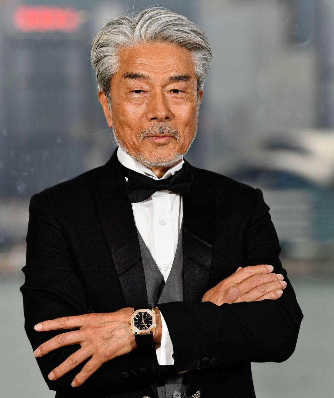 电影《精武英雄》中饰演船越文夫一角的演员仓田保昭生活照,他今年