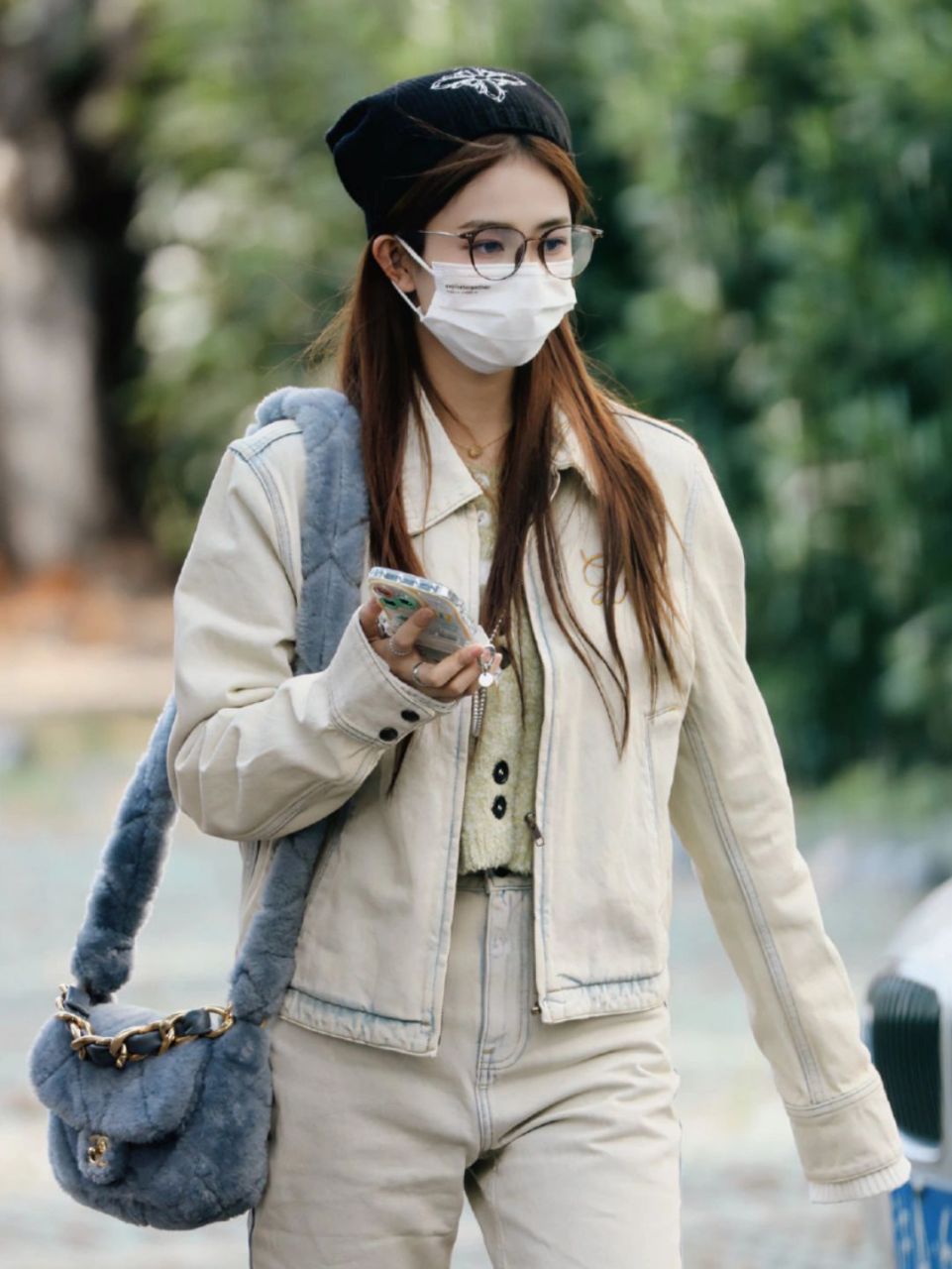 白鹿机场穿搭 2022.10.23 北京上海