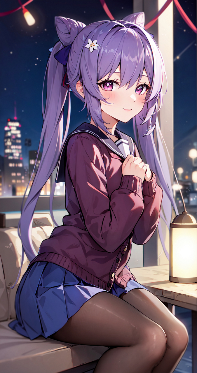 [滑稽][滑稽]  #刻晴# #二次元美图