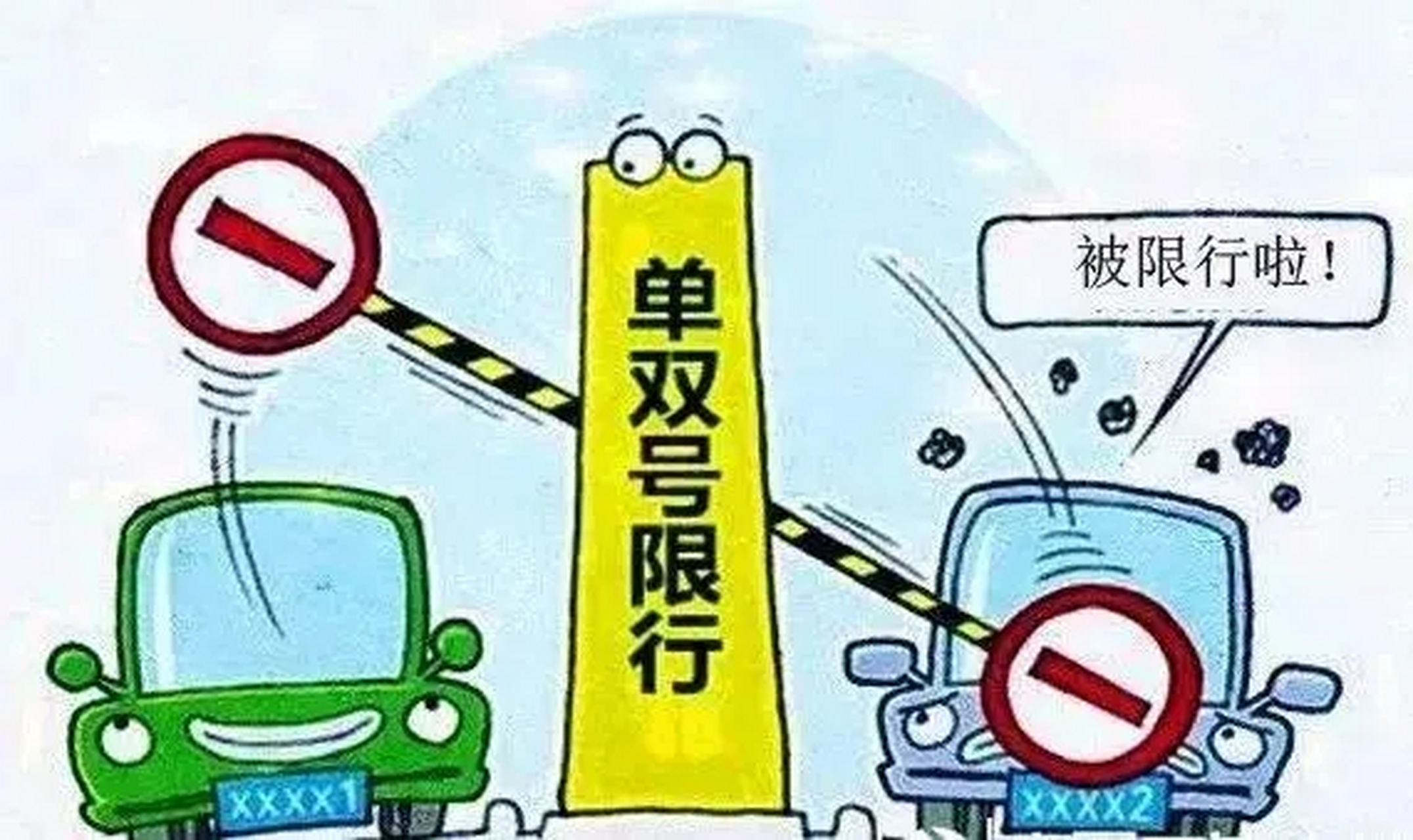 北京车辆限行尾号图片