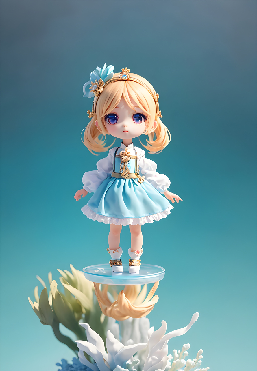 这样精致的小手办你觉得可爱嘛