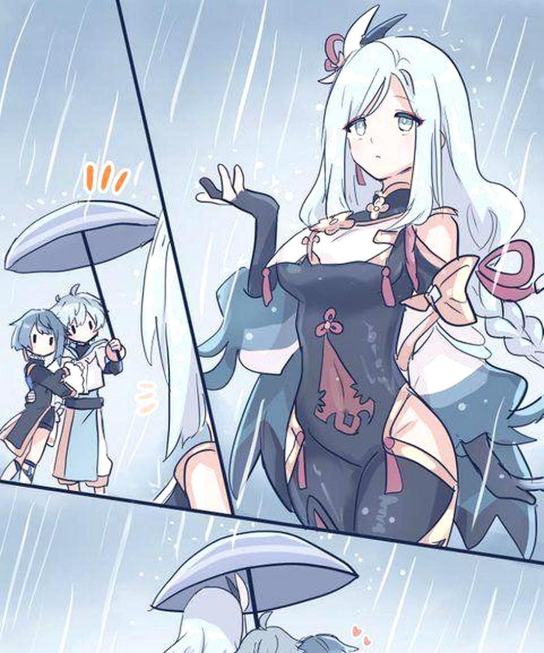 行秋边上的爱心代表他对重云的友情和关爱,尽管他们都是男性.