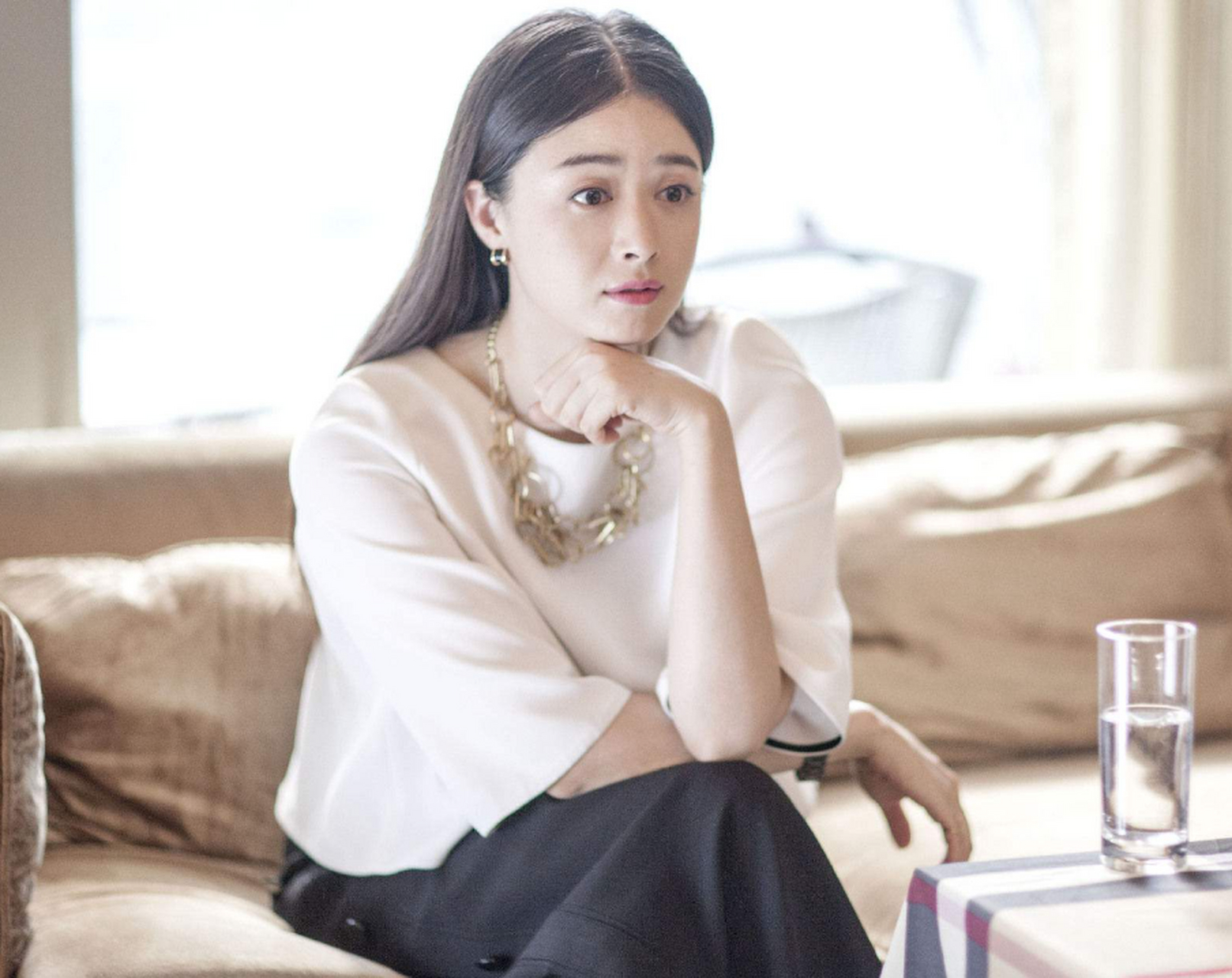 一个性格耿直的女星,她就是蒋欣.