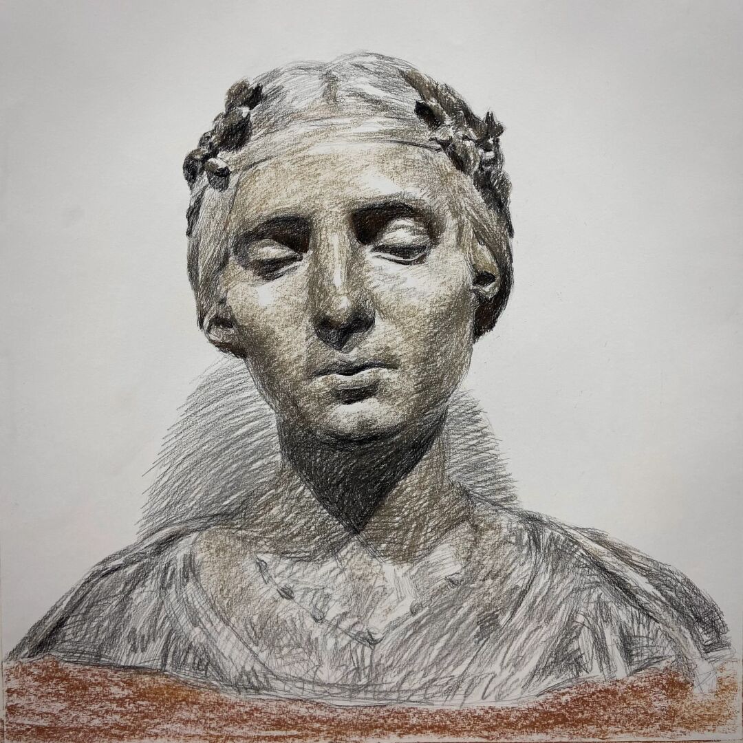 抓住那难以触及的影子,我试图用炭笔勾勒出它的