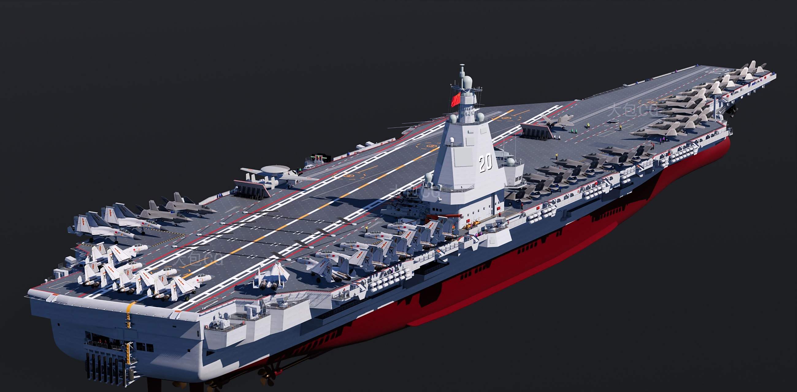 众所周知,去年6月份下水的003航母"福建舰"(舷号18)已经是国拥有的第3