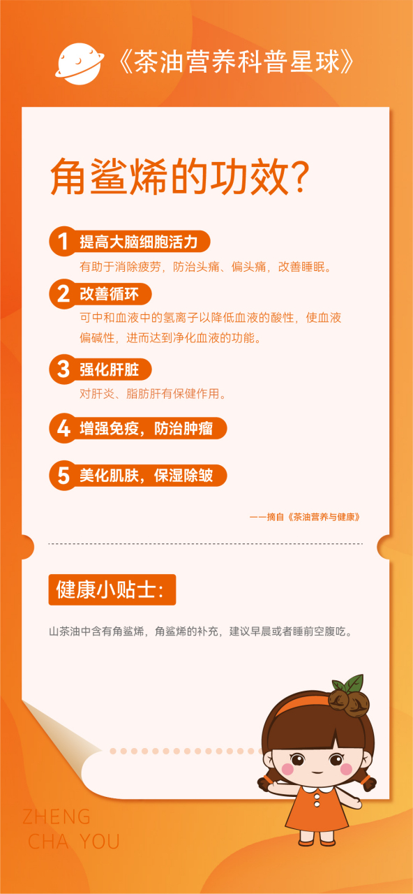茶油的营养科普#