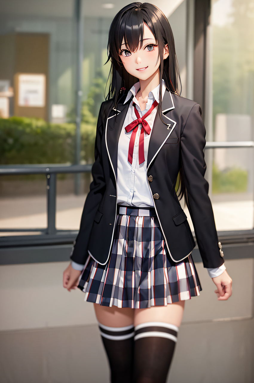 校服#二次元美图# #校服# #美少女