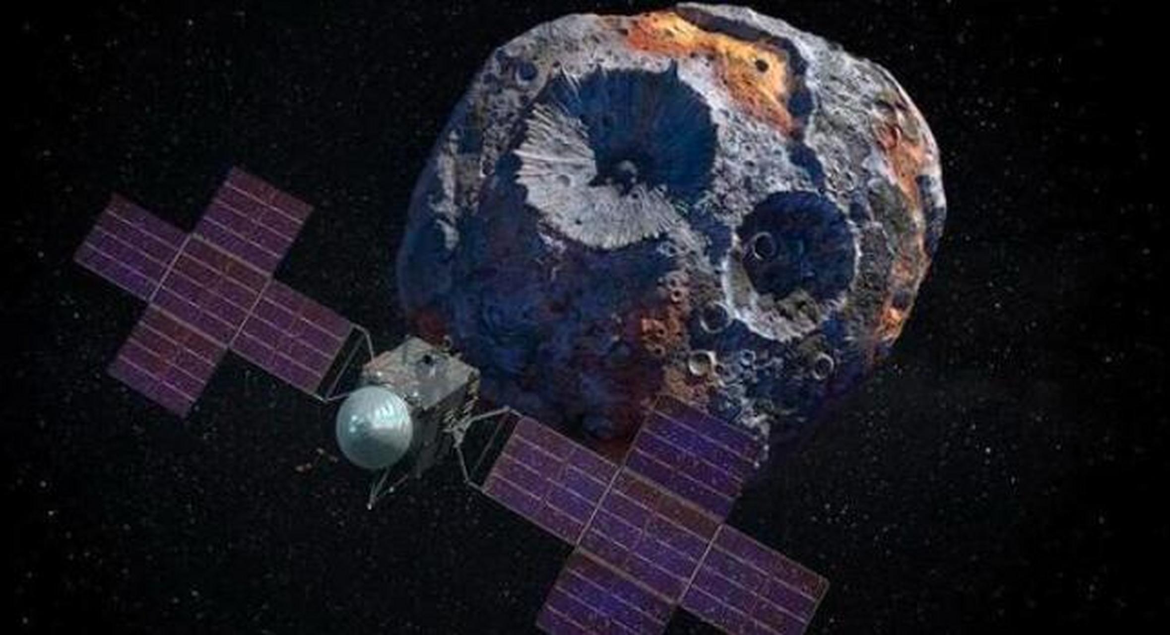 16 psyche或灵神星距地球约3.