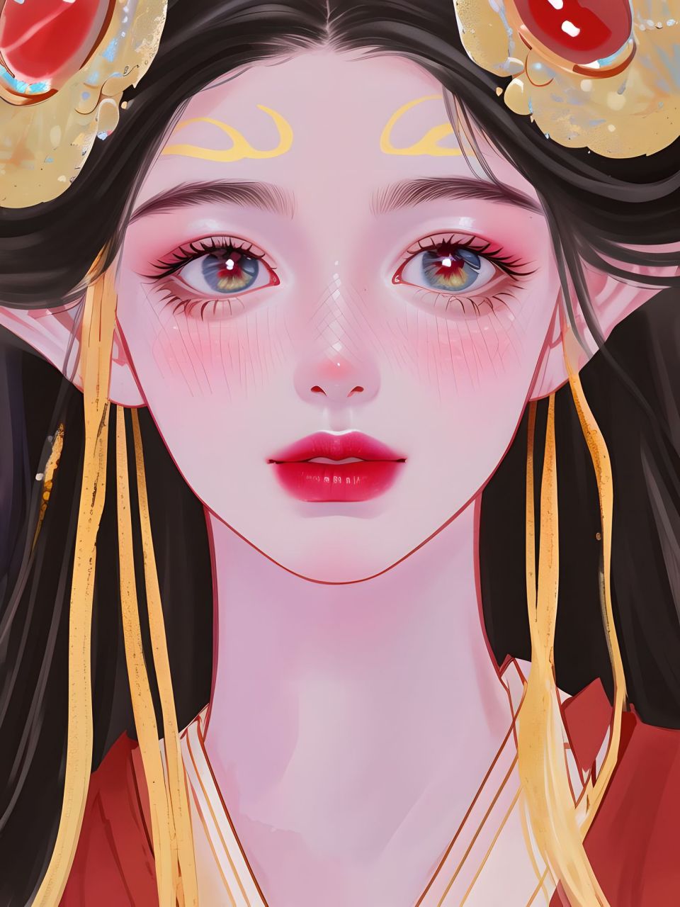 古装少女#美女# #古装美人# #卡通
