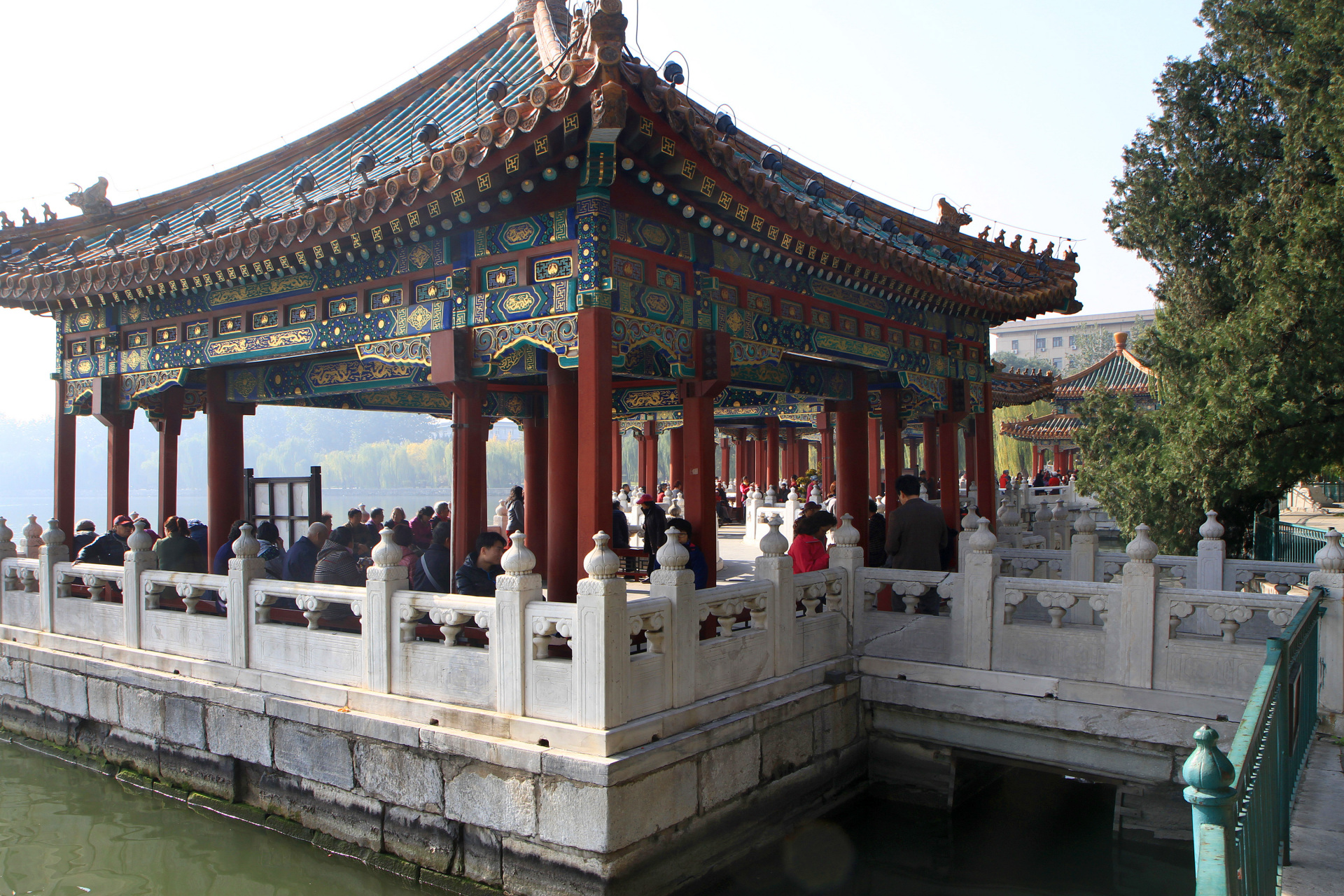 北海公园五龙亭