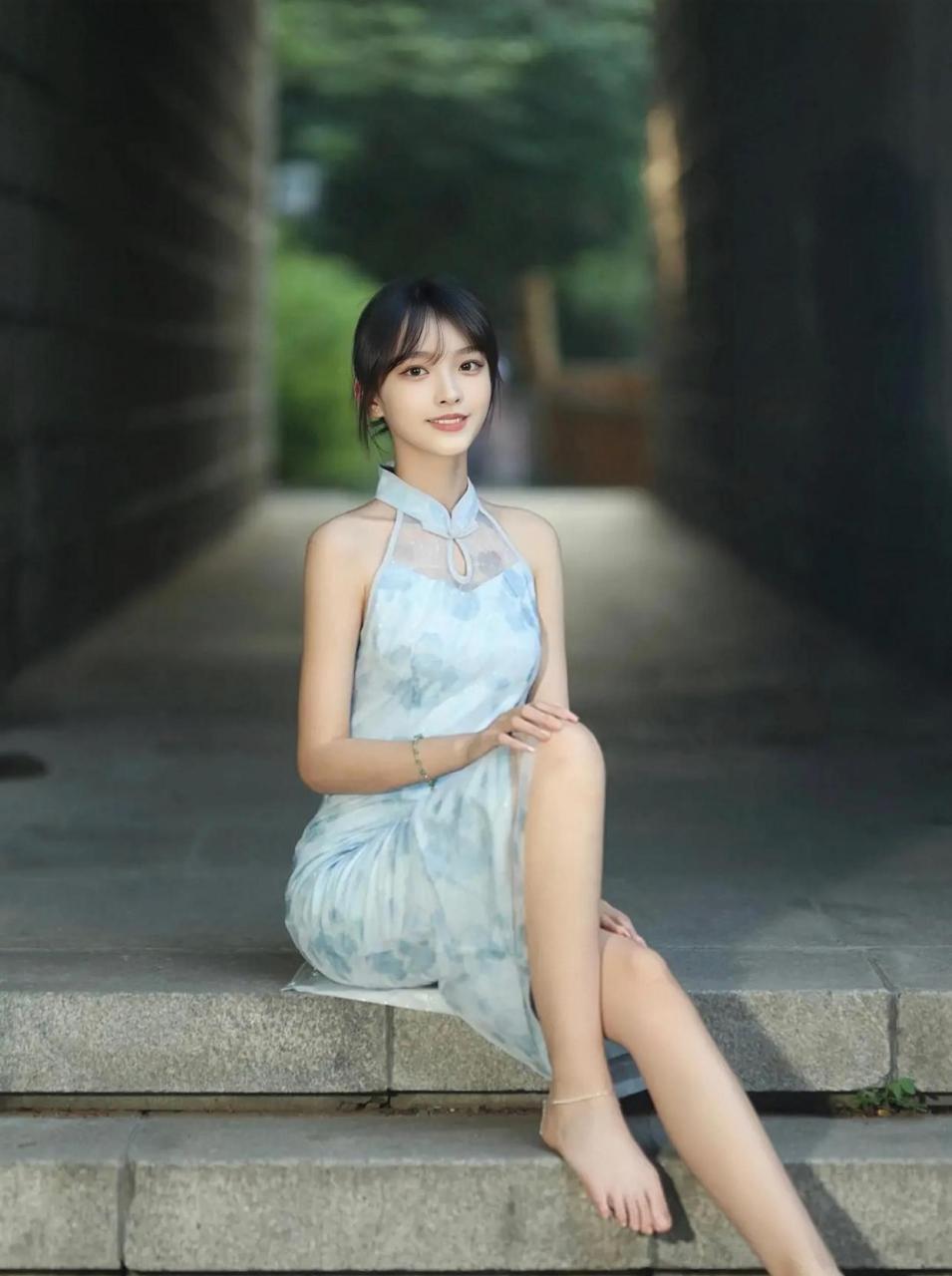 颜值控精选系列——高颜值完美身材旗袍小姐姐随拍