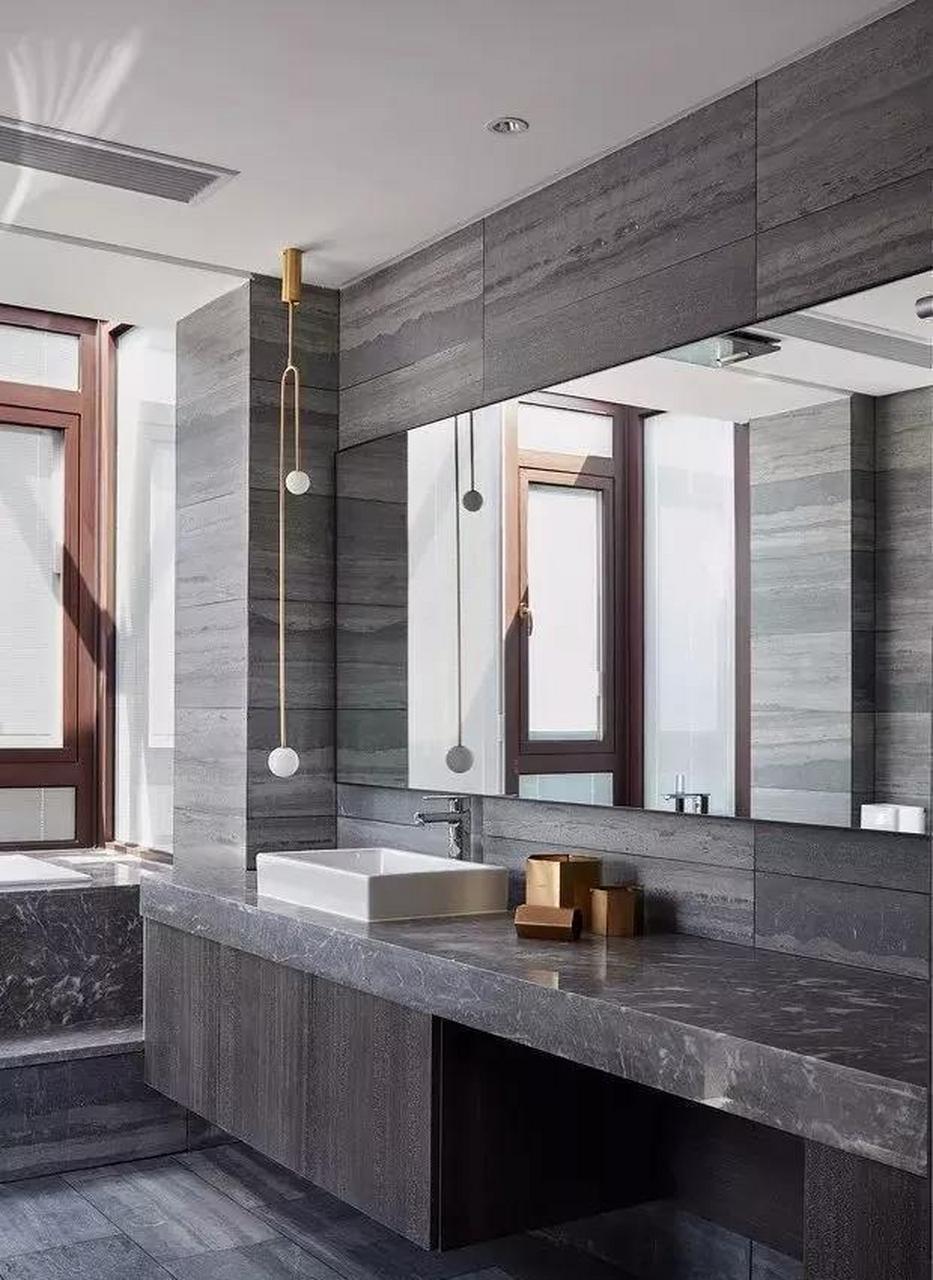 8款卫生间洗手池台上盆设计,美感十足,又具有高级感,不懂装修的话