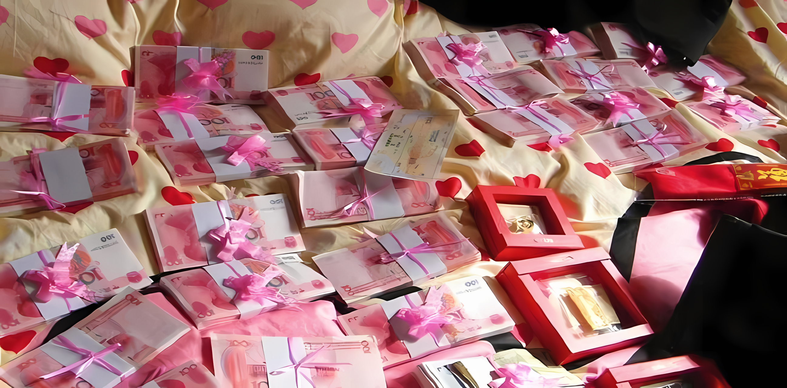 你可以等到她把彩礼加到100万元,先答应,但先不交彩礼.