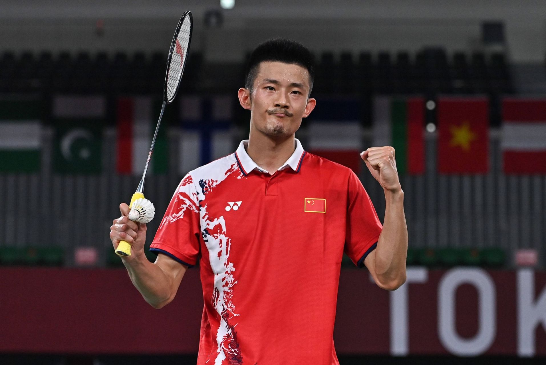 在从伦敦到里约再到东京的三届奥运会上,谌龙分别获得了男单项目的