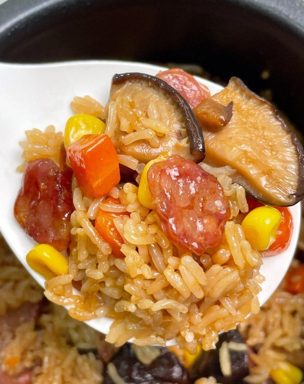 不得不说这个电饭煲做的懒人焖饭是真的香啊!