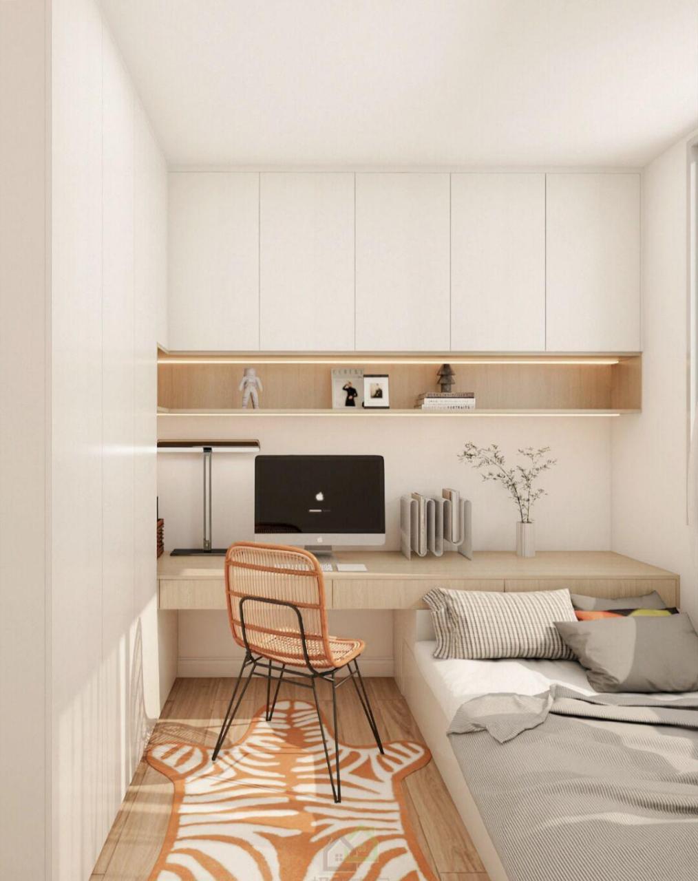 治愈奶油系 [照相机] 7㎡高级感卧室榻榻米设计  [照相机] 原木奶油风