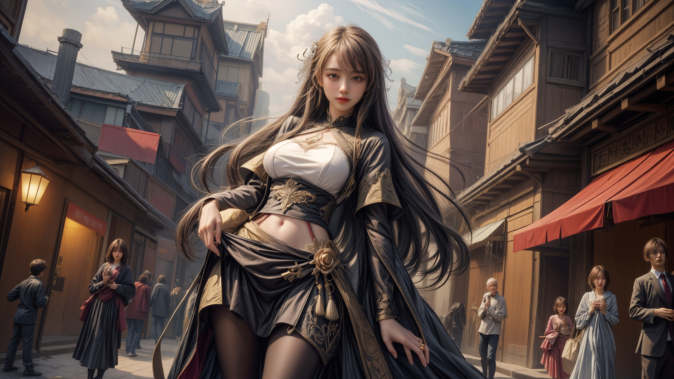 ai美女图片##ai美女写真# #ai美女壁纸# 每日ai美女秀	神秘高贵:在
