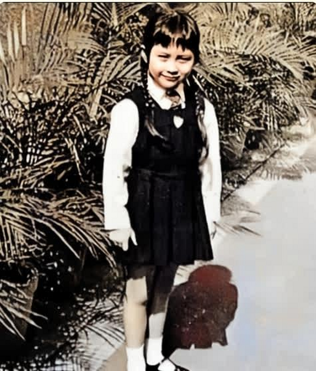 "澳门赌王,何鸿燊的女儿,何超琼",童年真可爱!