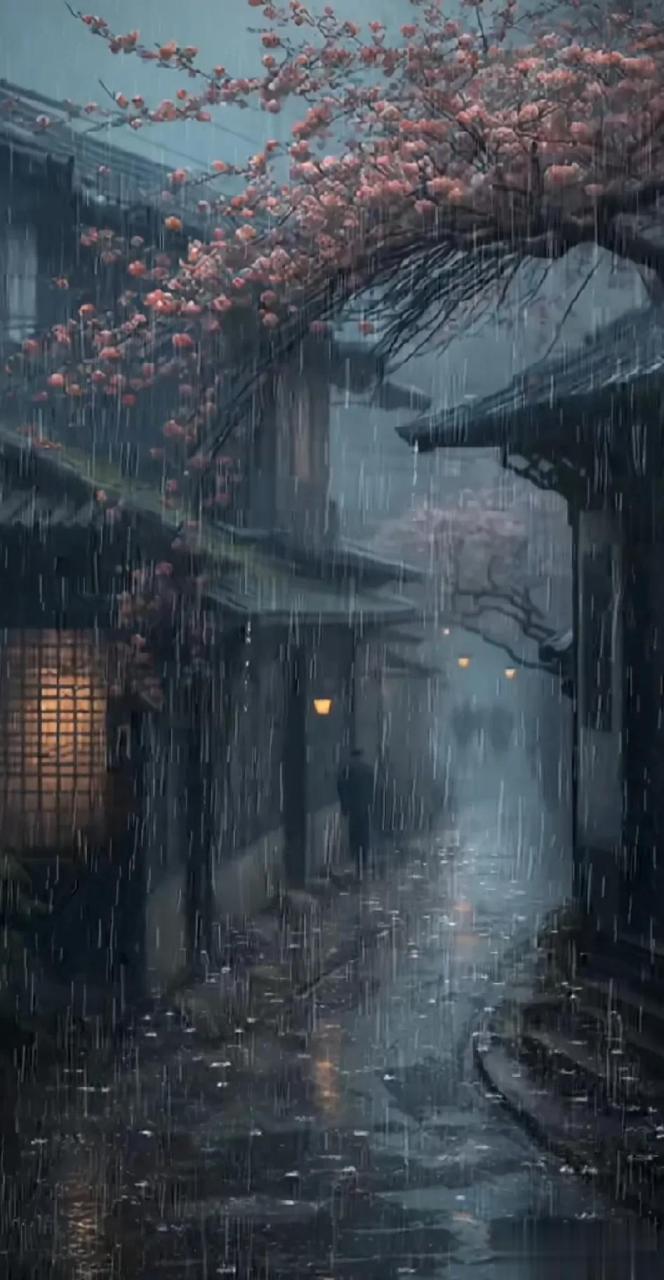 这样的雨夜,泡杯茶,静静的听着下雨的声音!