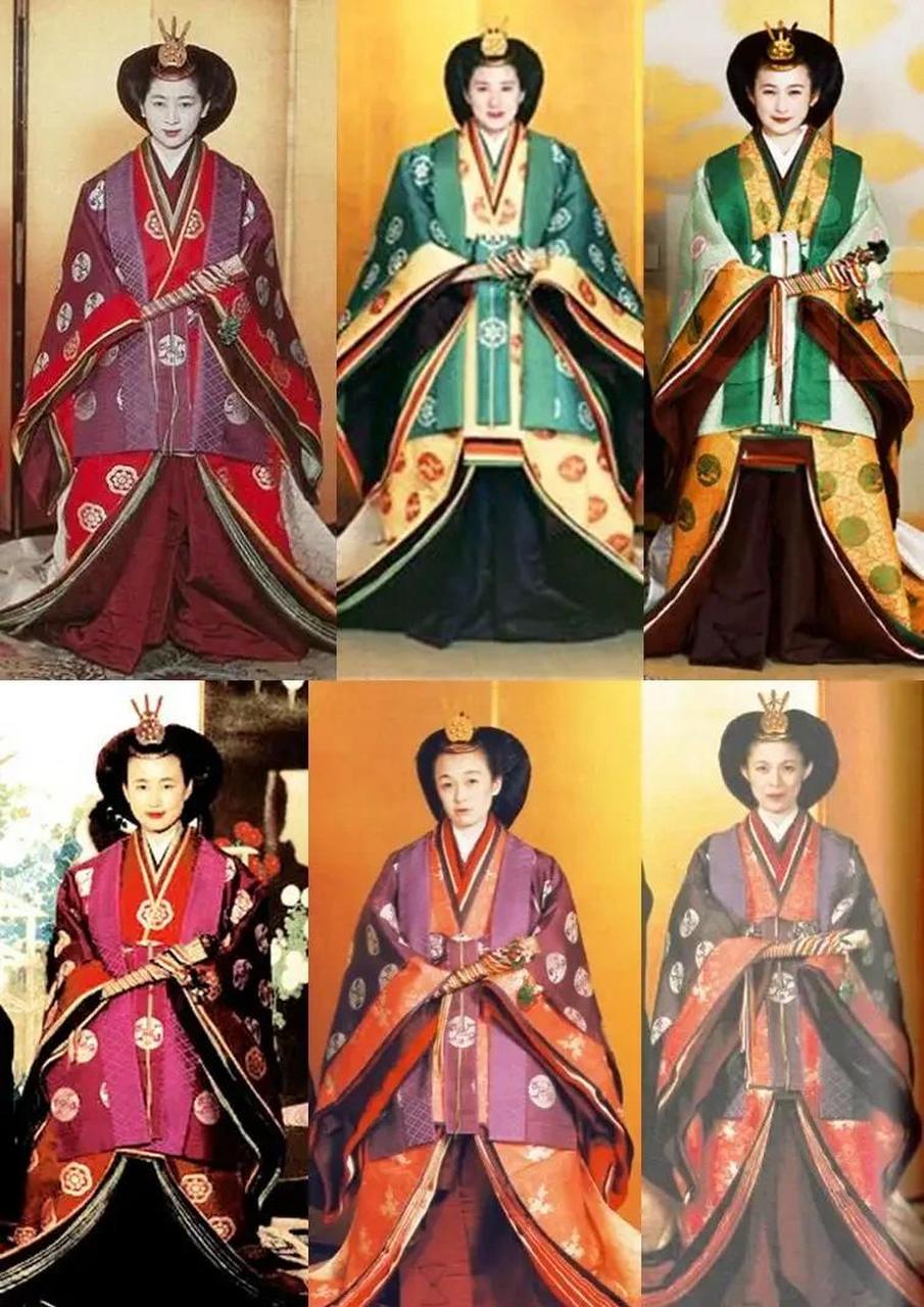 领动计划 日本平安时代贵族女性服饰十二单的穿法.