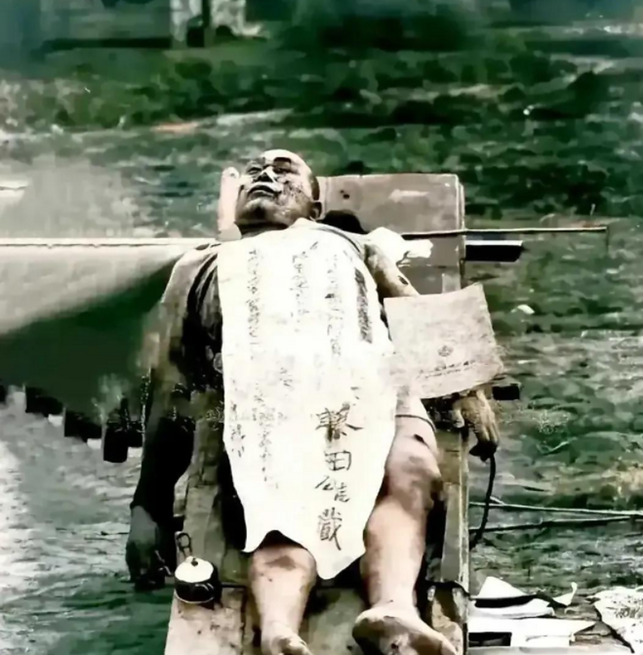 1939年,被击毙的日本王牌飞行员,藤田雄藏,留下的一张老照片!