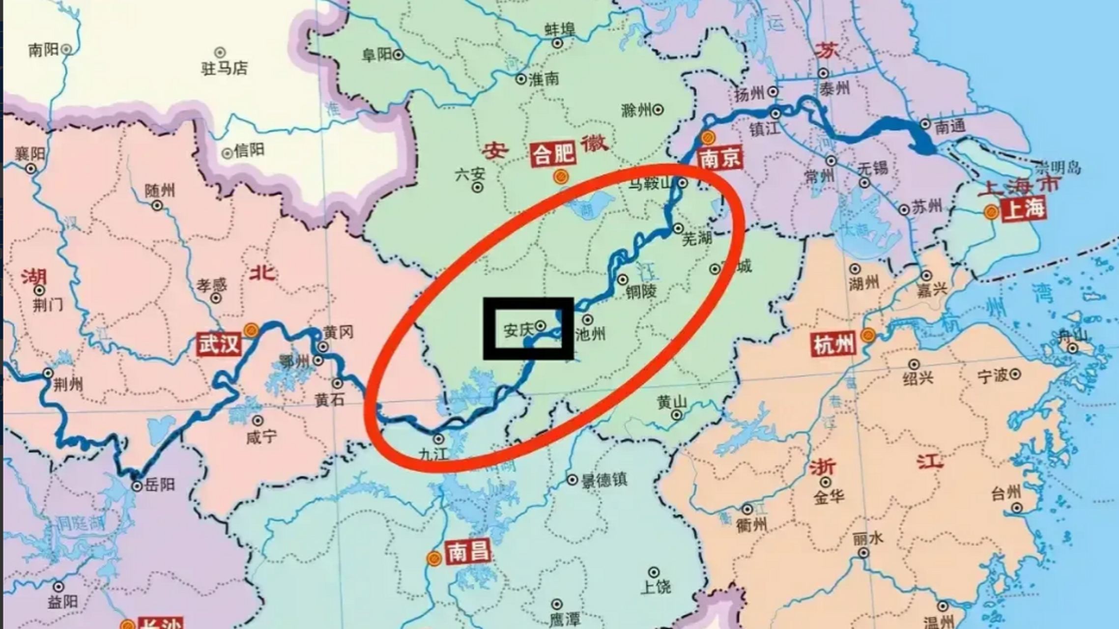 长江沿岸共有24座地级以上城市 1,上游:攀枝花 宜宾 庐州 江津 重庆