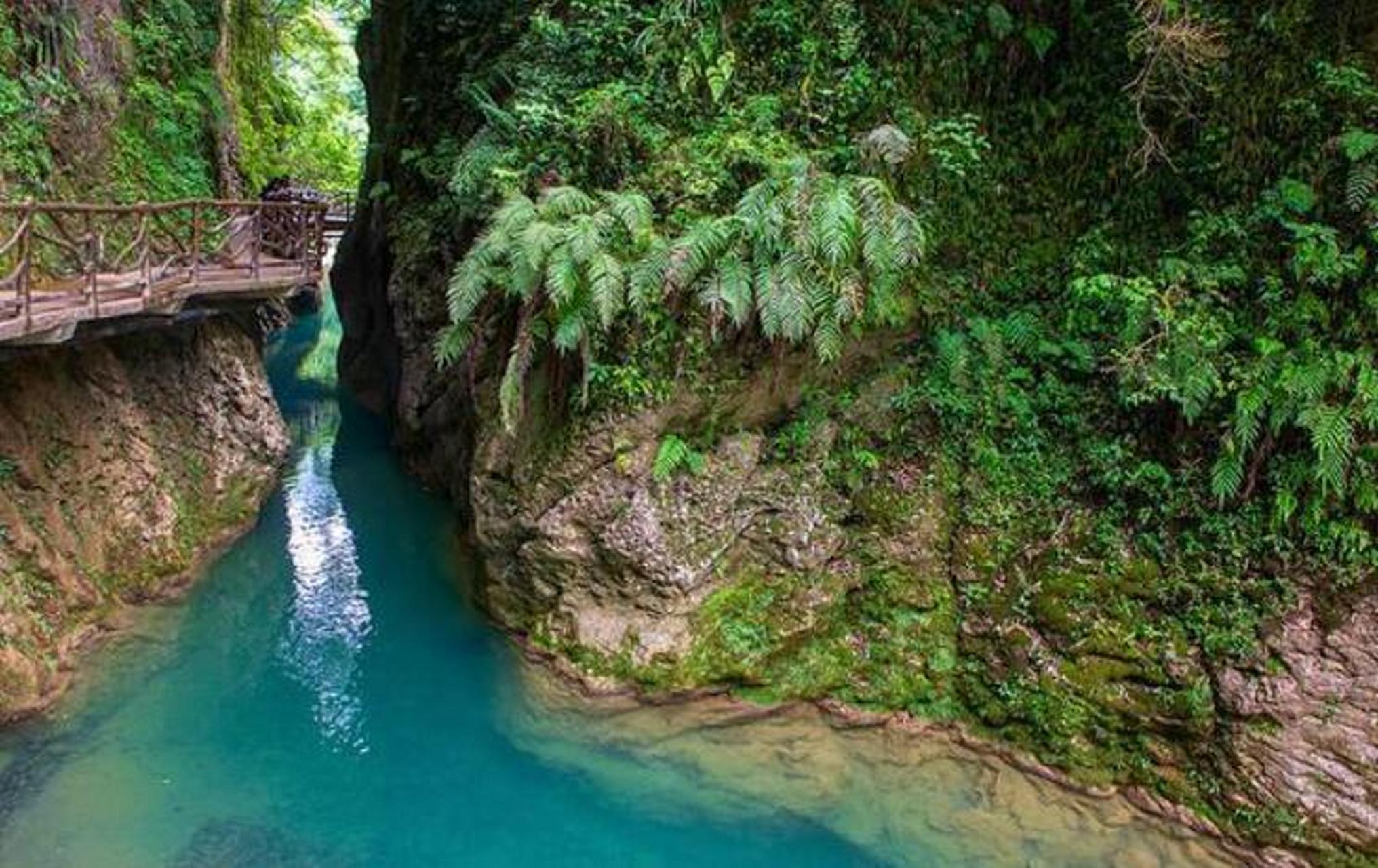 达州巴山大峡谷攻略 亮点 .@在云贵川旅行的动态