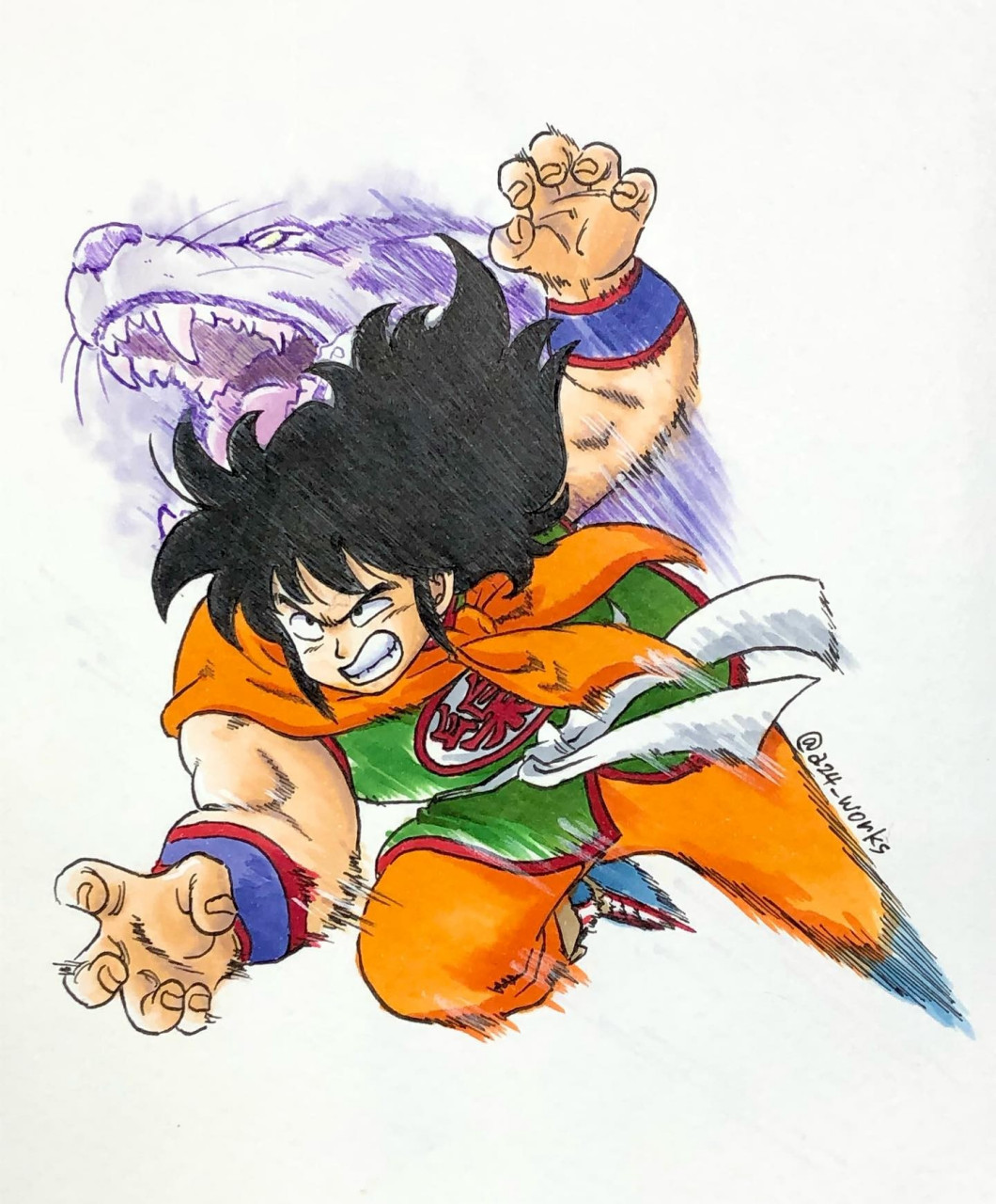 狼牙风风拳 #龙珠