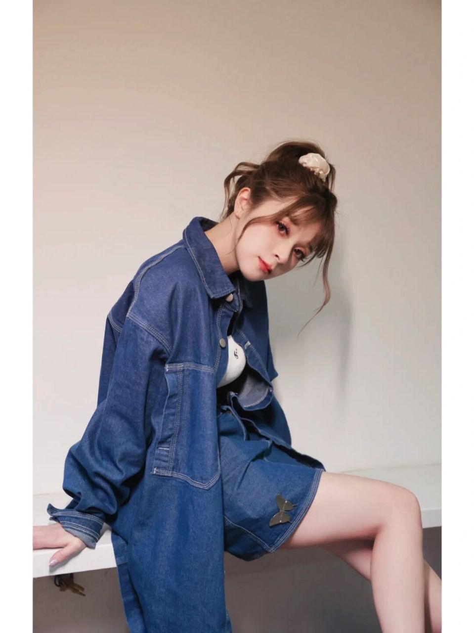 美依礼芽同款 小美写真穿搭 只有我喜欢小美这身写真穿搭吗?