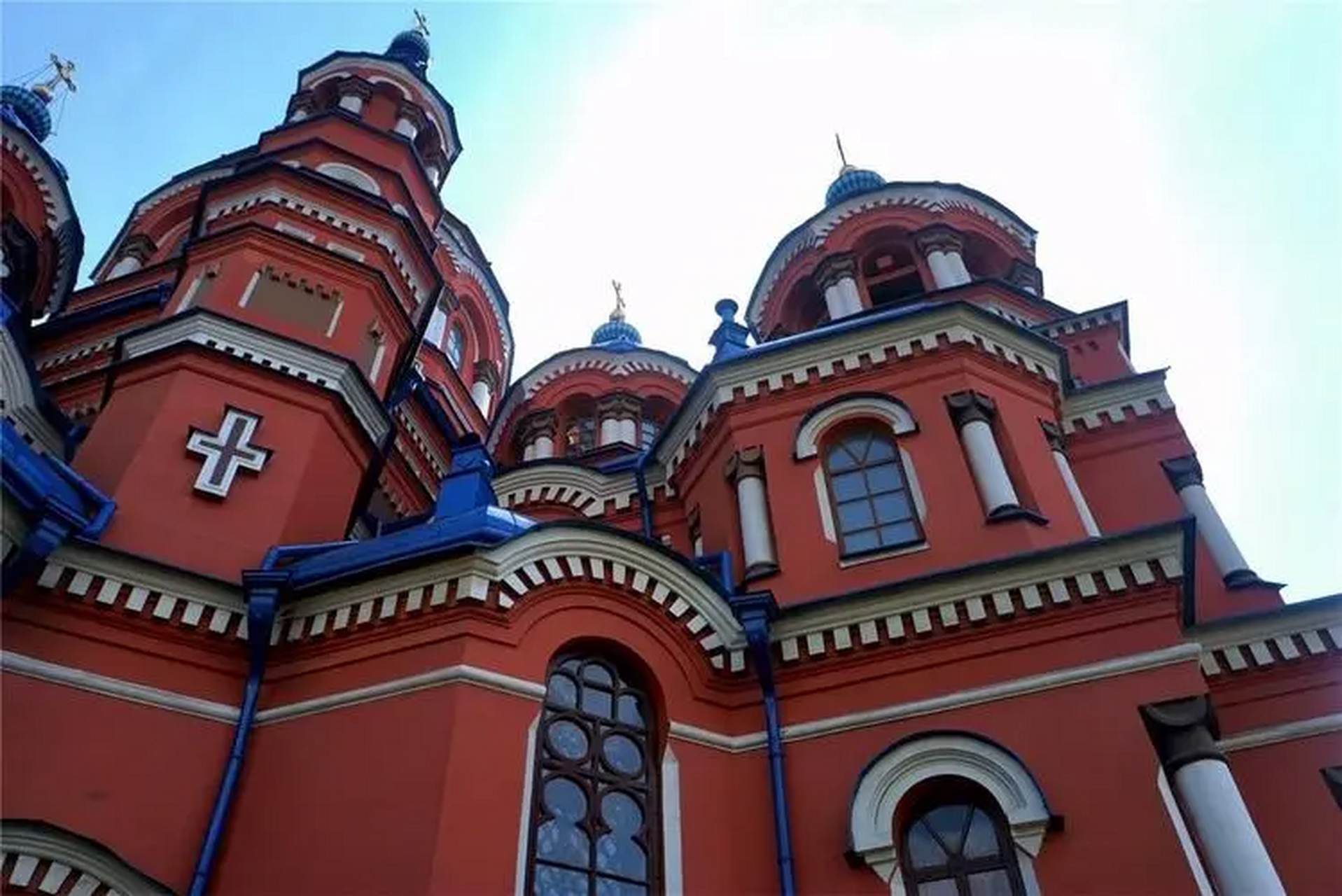 探访华夏邻国# 俄罗斯喀山圣母大教堂:它是伊尔库茨克唯一的一座
